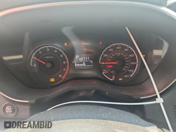 2019 Subaru Crosstrek Premium with VIN JF2GTACC4KH201679, listed as a Copart auction lot 65370505 with 105,651 mi miles and Salvage title. Bid and sale history available at DreamBid. Image 9.