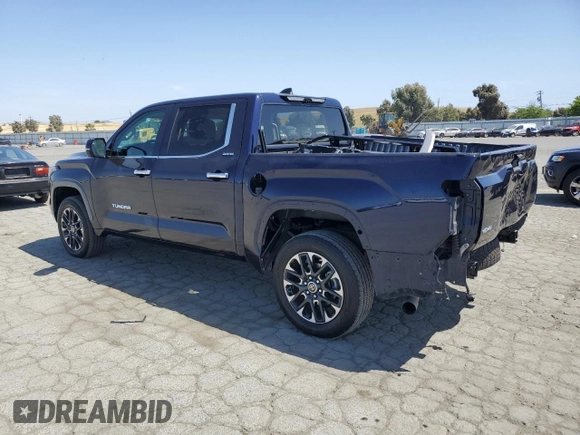 2024 Toyota Tundra Limited with VIN 5TFJA5DB0RX202674, listed as a Copart auction lot 57321805 with 34,317 mi miles and Salvage title. Bid and sale history available at DreamBid. Image 2.