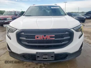 2020 GMC Terrain SLE with VIN 3GKALMEV6LL332463, listed as a Copart auction lot 58724805 with 98,723 mi miles and Salvage title. Bid and sale history available at DreamBid. Image 5.