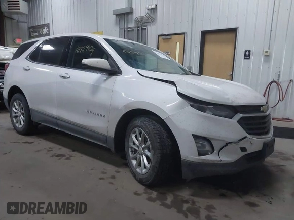 2019 Chevrolet Equinox LT z VIN 2GNAXUEV2K6258730, wystawiony jako IAAI lot #41429824 z przebiegiem 72 435 mil mil oraz . Historia ofert i sprzedaży dostępna na DreamBid. Obrazek 1.