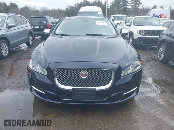 2015 Jaguar XJ Portfolio with VIN SAJWJ2GD0F8V83497, listed as a IAAI auction lot 41697285 with 52,311 mi miles and . Bid and sale history available at DreamBid. Image 12.