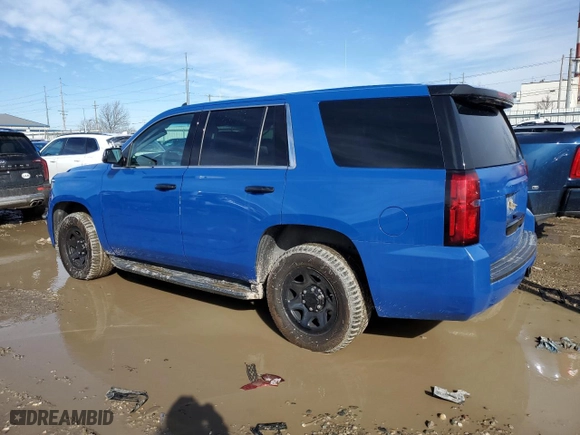 2018 Chevrolet Tahoe Commercial with VIN 1GNSKDEC9JR322847, listed as a Copart auction lot 47268995 with 96,496 mi miles and Clean Title. Bid and sale history available at carsss.com. Image 2.