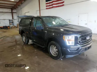 2021 Ford F-150 XL with VIN 1FTMF1EP8MKD83806, listed as a Copart auction lot 48136935 with 104,148 mi miles and Clean title. Bid and sale history available at DreamBid. Image 4.
