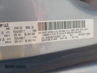 2012 Volkswagen Routan SE with VIN 2C4RVABG7CR309337, listed as a IAAI auction lot 42610070 with 117,214 mi miles and . Bid and sale history available at DreamBid. Image 9.