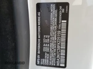 2015 BMW 4 Series 428i with VIN WBA3N7C58FK225159, listed as a Copart auction lot 54072065 with 91,385 mi miles and Salvage Title. Bid and sale history available at carsss.com. Image 12.