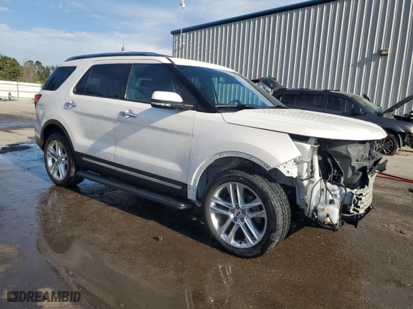 2017 Ford Explorer Limited with VIN 1FM5K8F81HGC30852, listed as a Copart auction lot 45969795 with 80,548 mi miles and Salvage Title. Bid and sale history available at carsss.com. Image 4.