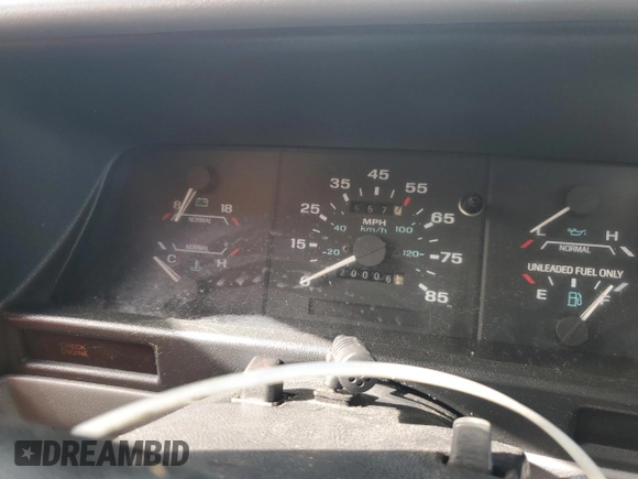 1993 Ford Ranger Splash with VIN 1FTCR10AXPPB70207, listed as a Copart auction lot 44048685 with 20,006 mi miles and Salvage Title. Bid and sale history available at DreamBid. Image 9.