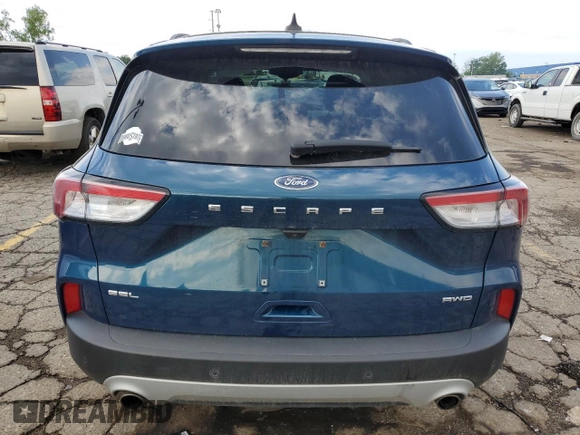 2020 Ford Escape SEL z VIN 1FMCU9H64LUC51319, wystawiony jako Copart lot #61407085 z przebiegiem 81 554 mil mil oraz Nie do naprawy • Non repairable. Historia ofert i sprzedaży dostępna na DreamBid. Obrazek 6.