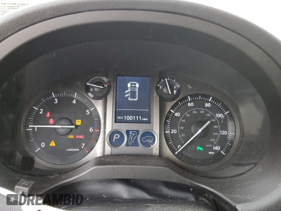 2017 Lexus GX 460 z VIN JTJBM7FX8H5156518, wystawiony jako Copart lot #57620195 z przebiegiem 100 111 mil mil oraz Szkoda całkowita • Salvage title. Historia ofert i sprzedaży dostępna na DreamBid. Obrazek 9.