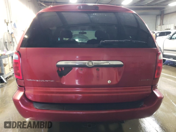 2002 Chrysler Town & Country Limited with VIN 2C8GP64L92R666654, listed as a Copart auction lot 88472045 with 315,139 mi miles and Salvage Title. Bid and sale history available at carsss.com. Image 6.