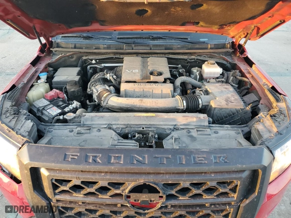 2022 Nissan Frontier S with VIN 1N6ED1EJ9NN611346, listed as a Copart auction lot 78001584 with 64,443 mi miles and Salvage Title. Bid and sale history available at carsss.com. Image 11.