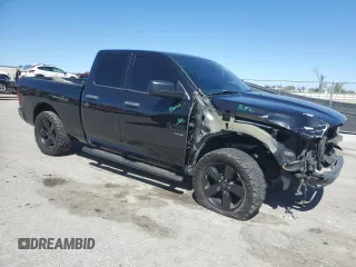 2019 Ram 1500 Classic Express with VIN 1C6RR6FT6KS585554, listed as a Copart auction lot 47987445 with 91,679 mi miles and Salvage Title. Bid and sale history available at carsss.com. Image 4.