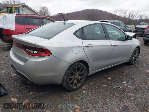 2013 Dodge Dart SXT with VIN 1C3CDFBAXDD322030, listed as a IAAI auction lot 40872820 with 114,219 mi miles and . Bid and sale history available at carsss.com. Image 4.