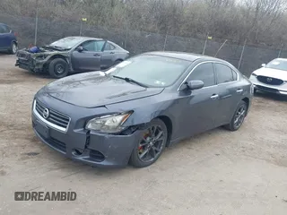 2012 Nissan Maxima S with VIN 1N4AA5AP5CC820819, listed as a IAAI auction lot 41918315 with 166,473 mi miles and . Bid and sale history available at DreamBid. Image 2.