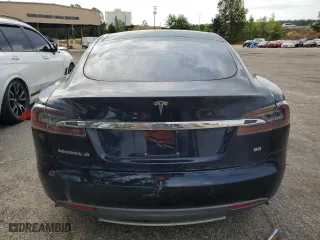 2014 Tesla Model S 60 kWh Battery with VIN 5YJSA1H16EFP37415, listed as a Copart auction lot 54253915 with 108,064 mi miles and Salvage Title. Bid and sale history available at carsss.com. Image 6.
