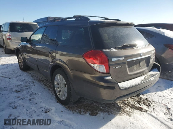 2009 Subaru Outback 3.0R Ltd with VIN 4S4BP85C394324440, listed as a Copart auction lot 86554594 with 104,834 mi miles and Salvage Title. Bid and sale history available at carsss.com. Image 2.