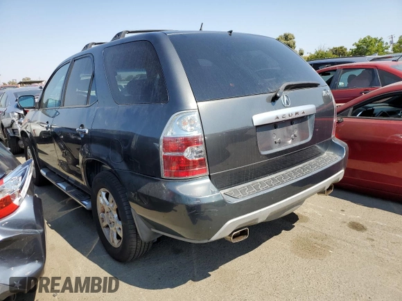 2005 Acura MDX Touring with VIN 2HNYD18975H515977, listed as a Copart auction lot 63072284 with 209,902 mi miles and Salvage Title. Bid and sale history available at carsss.com. Image 2.