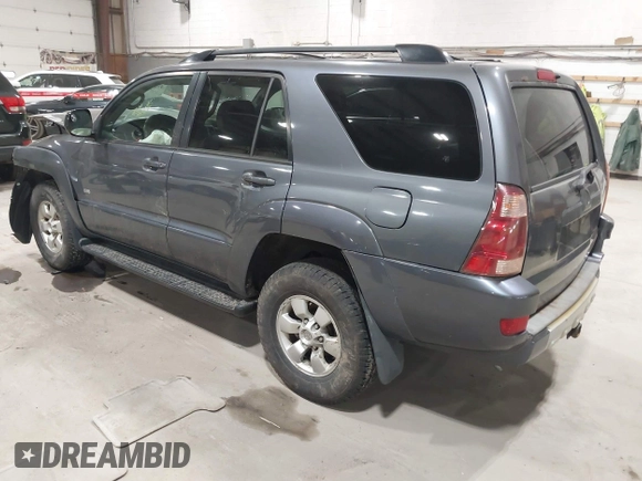 2003 Toyota 4Runner SR5 z VIN JTEZU14R430012923, wystawiony jako IAAI lot #42035886 z przebiegiem 161 621 mil mil oraz . Historia ofert i sprzedaży dostępna na DreamBid. Obrazek 3.