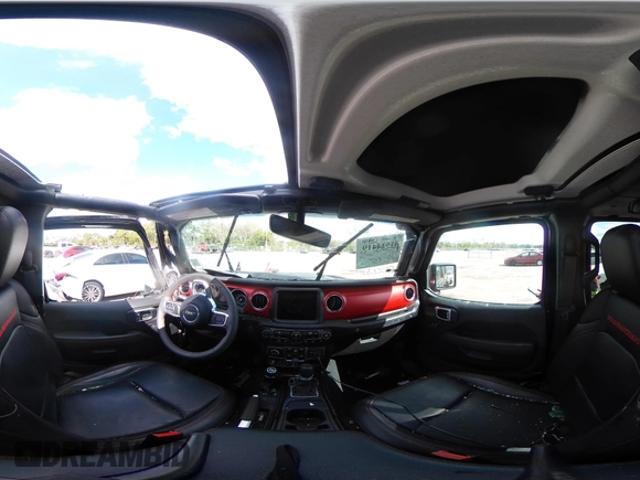2023 Jeep Wrangler Rubicon with VIN 1C4HJXFGXPW534515, listed as a IAAI auction lot 41524419 with 21,376 mi miles and . Bid and sale history available at DreamBid. Image 18.