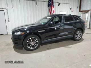2018 Jaguar F-Pace 25t Premium with VIN SADCJ2FX7JA329630, listed as a Copart auction lot 42002405 with 41,921 mi miles and Clean Title. Bid and sale history available at DreamBid. Image 1.