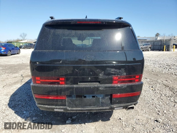 2024 Hyundai Santa Fe Calligraphy with VIN 5NMP54GL5RH062465, listed as a Copart auction lot 88648145 with 843 mi miles and Salvage title. Bid and sale history available at DreamBid. Image 6.