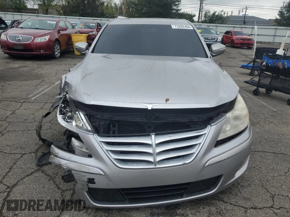 2011 Hyundai Genesis with VIN KMHGC4DF4BU115882, listed as a Copart auction lot 73282404 with 104,797 mi miles and Salvage Title. Bid and sale history available at carsss.com. Image 5.