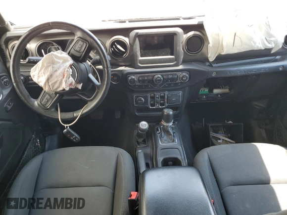 2019 Jeep Wrangler Unlimited Sport S with VIN 1C4HJXDG7KW670905, listed as a Copart auction lot 53114955 with 77,729 mi miles and Salvage title. Bid and sale history available at DreamBid. Image 8.