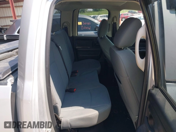 2014 Ram 1500 Tradesman with VIN 1C6RR7FT2ES106542, listed as a IAAI auction lot 42461071 with 117,402 mi miles and . Bid and sale history available at DreamBid. Image 8.