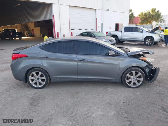 2012 Hyundai Elantra GLS with VIN 5NPDH4AE3CH132012, listed as a IAAI auction lot 41902708 with 123,032 mi miles. Bid and sale history available at carsss.com. Image 13.