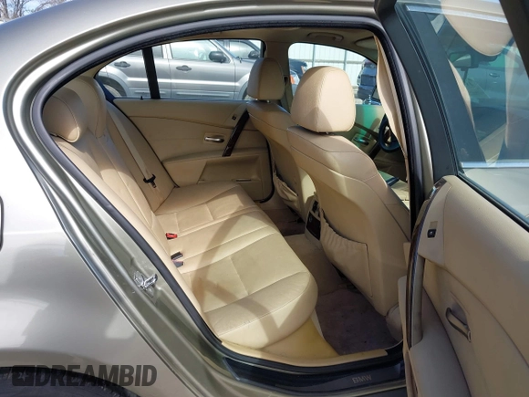 2005 BMW 5 Series 530i with VIN WBANA73565B815346, listed as a IAAI auction lot 41710391 with 167,962 mi miles and . Bid and sale history available at DreamBid. Image 8.