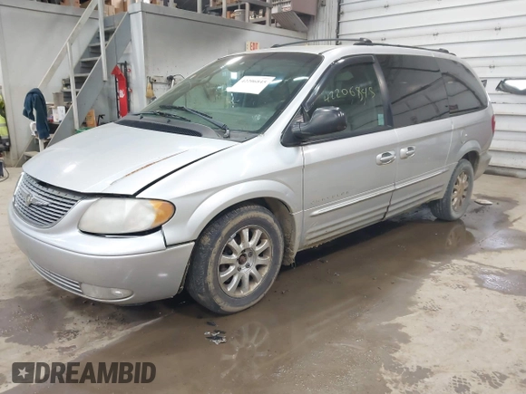 2001 Chrysler Town & Country LXi with VIN 2C4GP54L21R200770, listed as a IAAI auction lot 42206845 with Not Provided miles and . Bid and sale history available at DreamBid. Image 2.