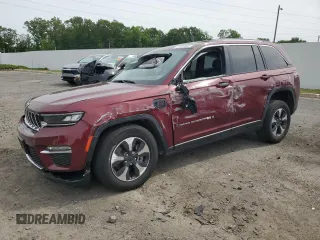 2023 Jeep Grand Cherokee with VIN 1C4RJYB69PC624487, listed as a Copart auction lot 58548725 with Not provided miles and Non repairable. Bid and sale history available at DreamBid. Image 1.