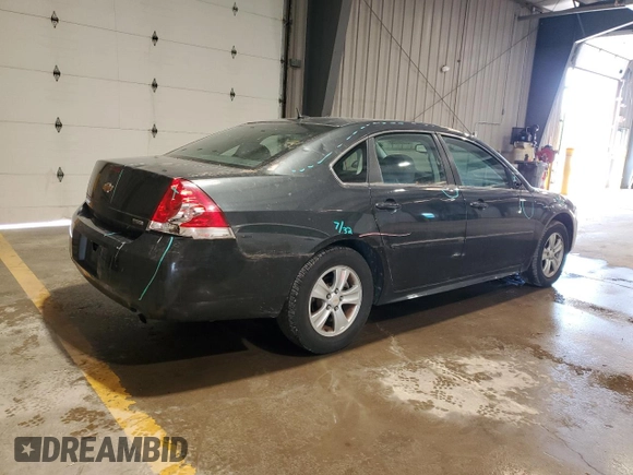 2015 Chevrolet Impala LS with VIN 2G1WA5E35F1136279, listed as a Copart auction lot 57097715 with 46,792 mi miles and Salvage title. Bid and sale history available at DreamBid. Image 3.