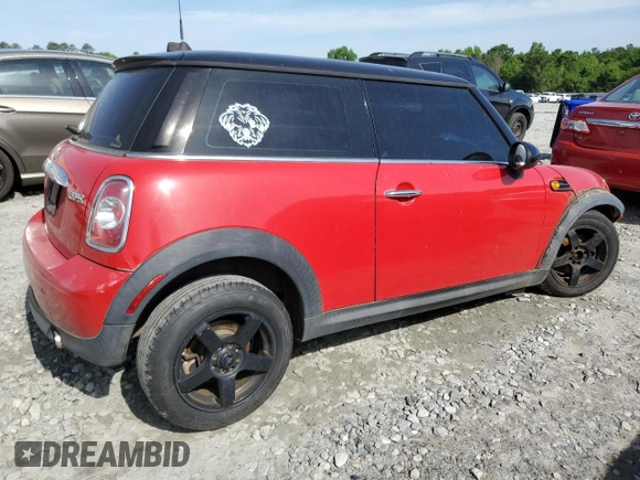 2011 MINI Hardtop with VIN WMWSU3C50BT096507, listed as a Copart auction lot 56105005 with Not Provided miles and Clean Title. Bid and sale history available at DreamBid. Image 3.