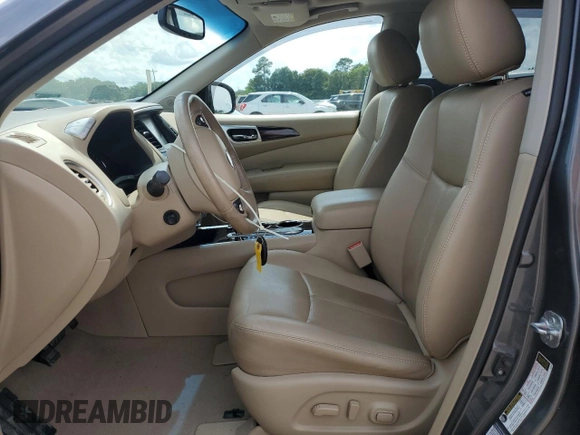 2015 Nissan Pathfinder SL with VIN 5N1AR2MN4FC641165, listed as a Copart auction lot 58033095 with 126,494 mi miles and Salvage title. Bid and sale history available at DreamBid. Image 7.