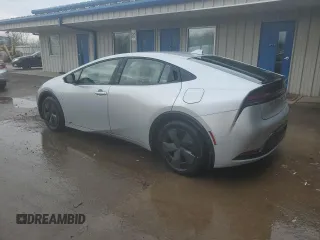 2024 Toyota Prius LE with VIN JTDADABU4R3020066, listed as a Copart auction lot 50028595 with 4,532 mi miles and Salvage Title. Bid and sale history available at carsss.com. Image 2.