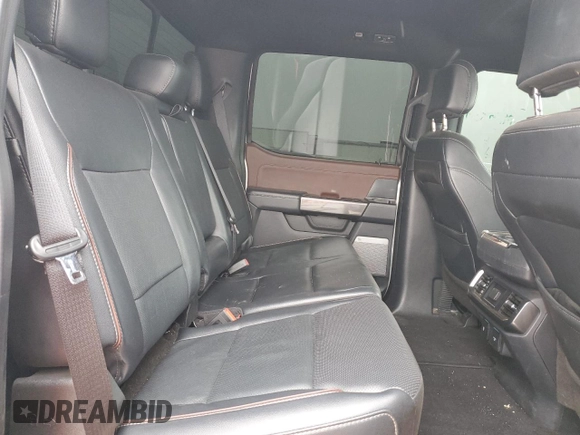 2023 Ford F-150 XL with VIN 1FTFW1ED3PFB64344, listed as a Copart auction lot 45689895 with 20,817 mi miles and Salvage Title. Bid and sale history available at carsss.com. Image 10.