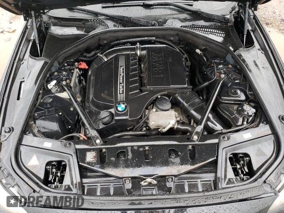 2013 BMW 5 Series 535i xDrive with VIN WBAFU7C58DDU74451, listed as a Copart auction lot 49048544 with 87,021 mi miles and Salvage Title. Bid and sale history available at carsss.com. Image 13.