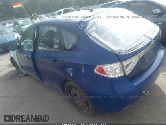 2009 Subaru Impreza i z VIN JF1GH61659H809222, wystawiony jako IAAI lot #27395462 z przebiegiem Nie podano mil oraz . Historia ofert i sprzedaży dostępna na DreamBid. Obrazek 3.