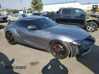2021 Toyota GR Supra 3.0 with VIN WZ1DB0C04MW034647, listed as a Copart auction lot 73430074 with 68,910 mi miles and Salvage Title. Bid and sale history available at carsss.com. Image 4.