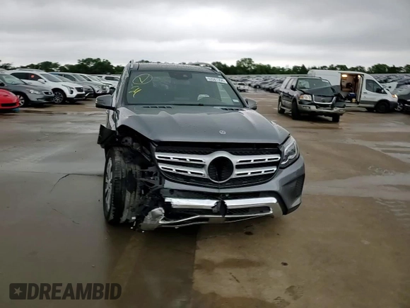 2019 Mercedes-Benz GLS 450 with VIN 4JGDF6EE1KB239051, listed as a Copart auction lot 52081354 with 26,326 mi miles and . Bid and sale history available at DreamBid. Image 11.