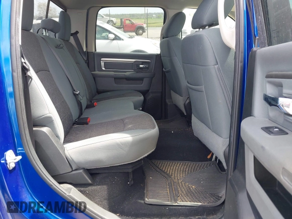 2018 Ram 1500 Big Horn with VIN 1C6RR7LT9JS237935, listed as a IAAI auction lot 42083588 with 76,075 mi miles and . Bid and sale history available at DreamBid. Image 8.