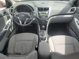 2012 Hyundai Accent GLS with VIN KMHCU4AE5CU180992, listed as a Copart auction lot 53336145 with 126,142 mi miles and Salvage Title. Bid and sale history available at carsss.com. Image 8.