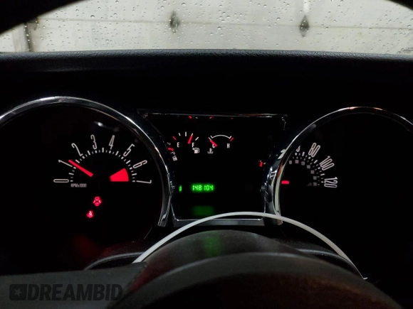 2008 Ford Mustang Deluxe с VIN 1ZVHT80N185119000, выставлен на аукционе Copart как лот 88174965 с пробегом 148 104 миль миль и Чистый • Clean title. История ставок и продаж доступна на DreamBid. Изображение 9.