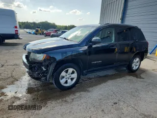 2016 Jeep Compass Sport with VIN 1C4NJCBA5GD815128, listed as a Copart auction lot 64614345 with 96,964 mi miles and Salvage title. Bid and sale history available at DreamBid. Image 1.