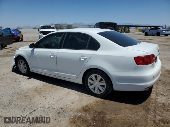 2014 Volkswagen Jetta SE with VIN 3VWD17AJ0EM267333, listed as a Copart auction lot 57684255 with 130,141 mi miles and Salvage title. Bid and sale history available at DreamBid. Image 2.