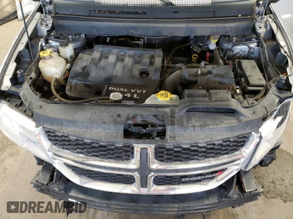 2018 Dodge Journey SE with VIN 3C4PDCAB3JT416567, listed as a Copart auction lot 45307745 with 108,487 mi miles and Salvage Title. Bid and sale history available at carsss.com. Image 14.