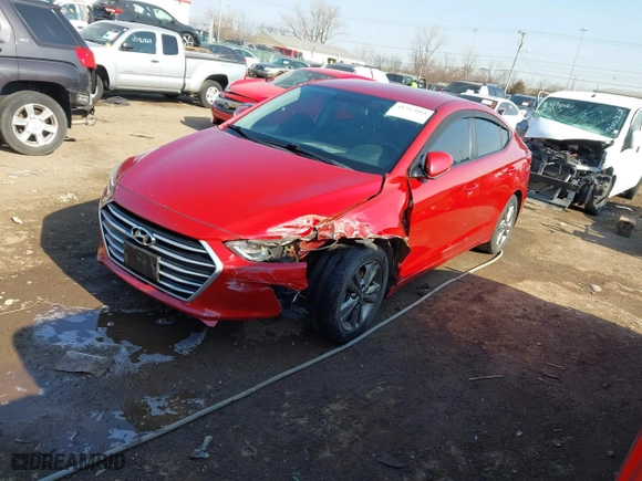 2018 Hyundai Elantra Value Edition with VIN 5NPD84LF1JH214923, listed as a IAAI auction lot 41767084 with 140,381 mi miles. Bid and sale history available at carsss.com. Image 17.
