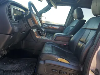 2012 Lincoln Navigator with VIN 5LMJJ2H50CEL00280, listed as a Copart auction lot 80998314 with 242,666 mi miles and Salvage Title. Bid and sale history available at carsss.com. Image 7.