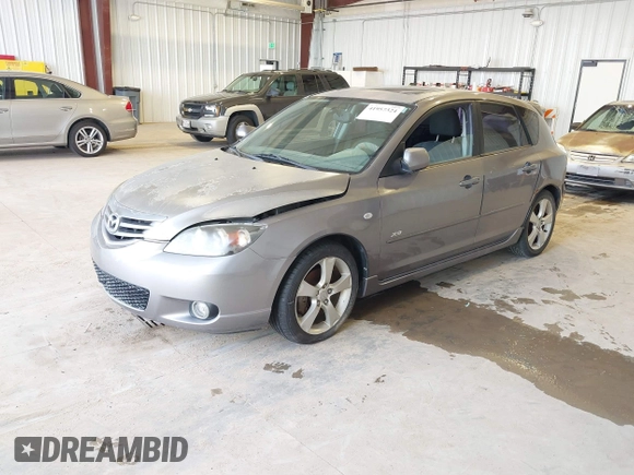 2004 Mazda 3 s with VIN JM1BK343441217463, listed as a IAAI auction lot 41957324 with 219,311 mi miles and . Bid and sale history available at DreamBid. Image 2.